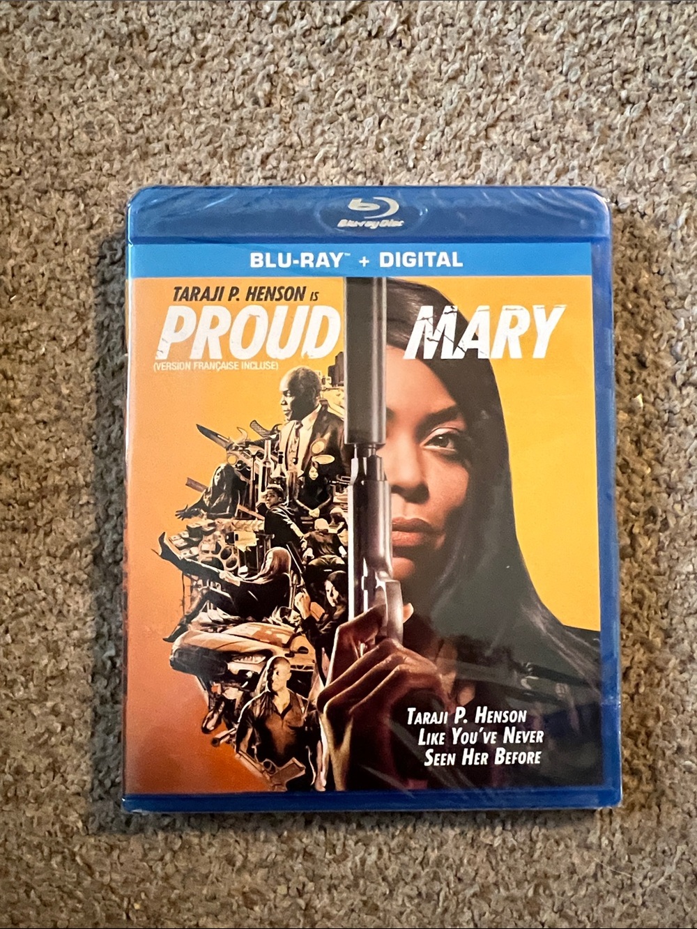Proud Mary Blu-ray - Taraji P. Henson - NWT